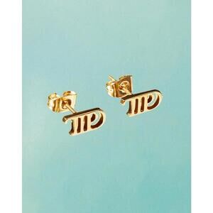 Taylor Swift TTPD Album Logo Earrings